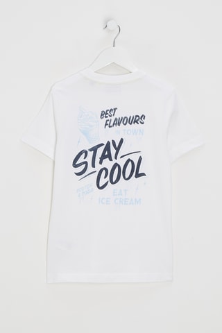 T-shirt en coton biologique - Blanc