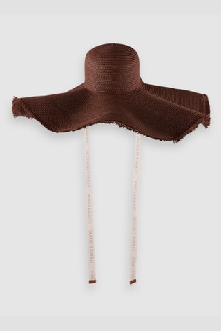 Chapeau oversize - Marron