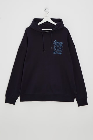 Sweat à capuche - Bleu marine