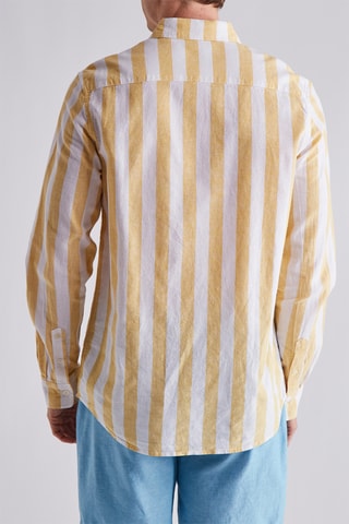 Chemise en lin - Jaune