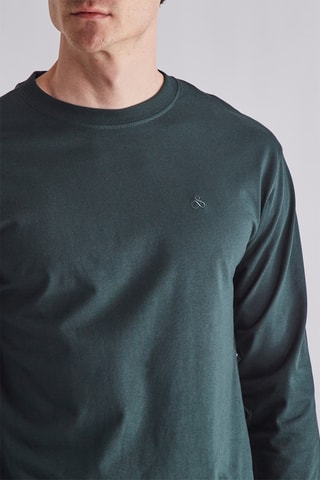 T-shirt en coton biologique - Vert foncé