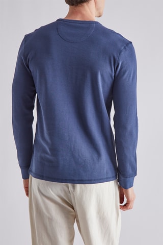 T-shirt en coton biologique - Bleu marine