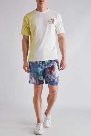 Short - Bleu marine et blanc