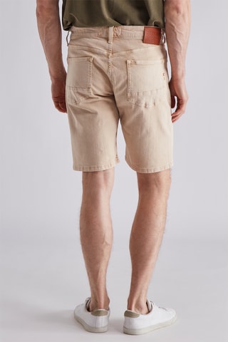 Short en jean - Beige