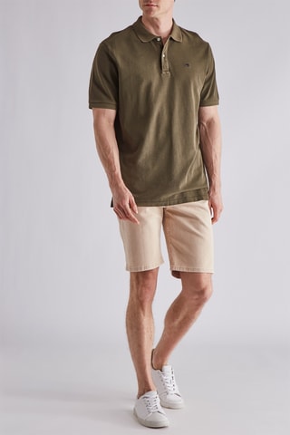 Short en jean - Beige