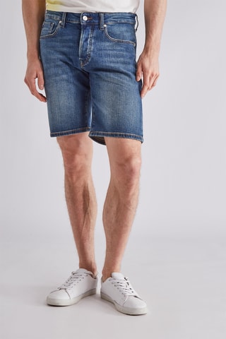 Short en jean - Bleu marine