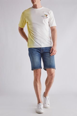 Short en jean - Bleu marine