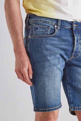 Short en jean - Bleu marine