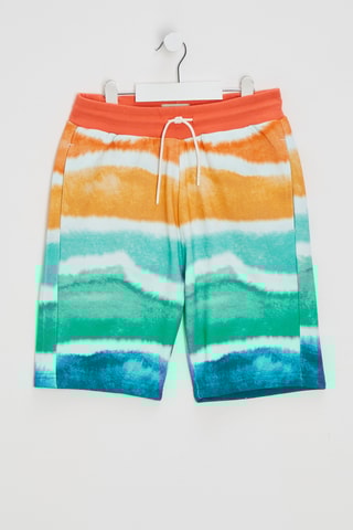 Short tie and dye - Orange