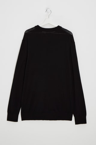 Pull en mérinos - Noir