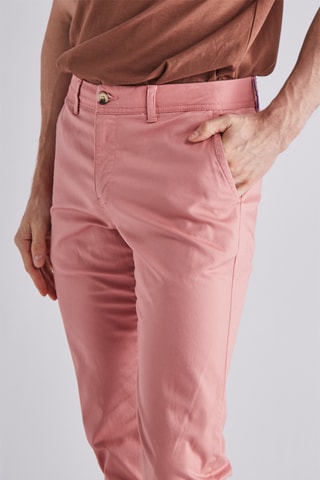 Pantalon en coton biologique - Rose