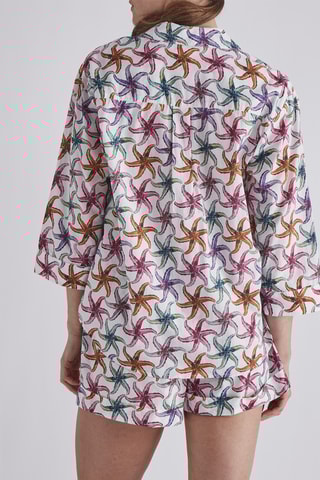 Chemisier et short - Blanc