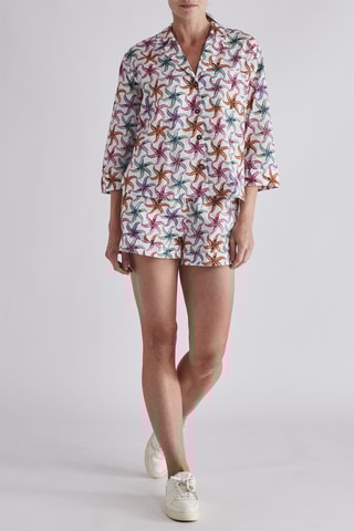 Chemisier et short - Blanc