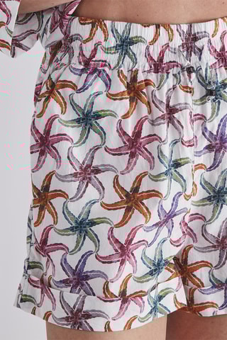 Chemisier et short - Blanc