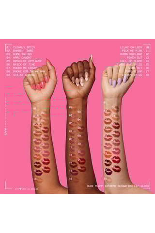 Brillo de labios redensificador - Strike a rose - 7 ml