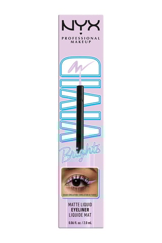 Eyeliner líquido mate Vivid Brights - Lilac Link - 2 ml