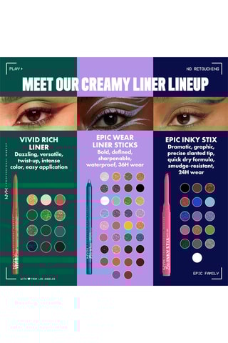Eyeliner gel-crème Epic Inky Stix - Kinetic Copper 03 - 0,9 g