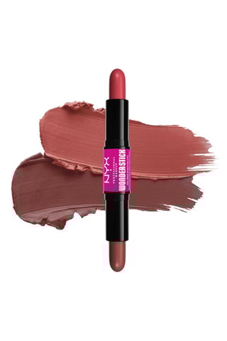 Colorete vegano de crema en stick con doble cabezal Wonder Stick - Coral & Deep Peach - 2 x 4 g