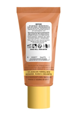 Base de maquillaje líquida vegana SPF 30 Buttermelt Glaze - Cashew Butta - 30 ml