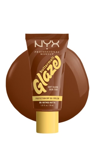 Base de maquillaje líquida vegana SPF 30 Buttermelt Glaze - Tintnutmeg butta - 30 ml