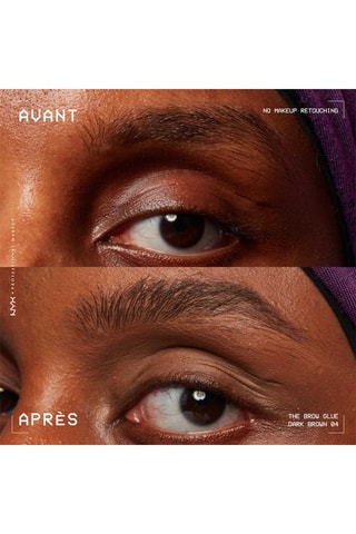 Gel fijador de cejas 16 h The Brow Glue - Dark Brown - 5 g