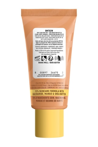Base de maquillaje líquida vegana SPF 30 Buttermelt Glaze - Vanilla Bean Butta - 30 ml