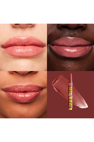 Bálsamo labial Slick Click Going Viral - Marrón - 2 g