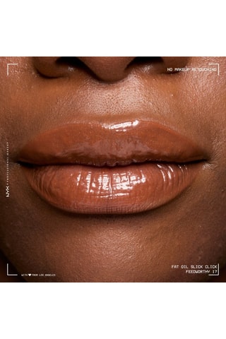 Bálsamo labial con color vegano 12 h Fat Oil Slick Click - Feedworthy - 13 g