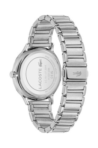 Montre à quartz en acier - 
Argenté et bleu