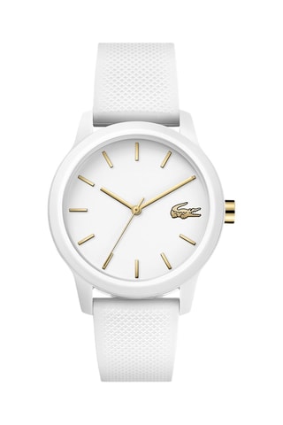 Montre à quartz en silicone - Blanc