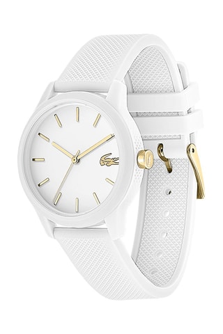 Montre à quartz en silicone - Blanc