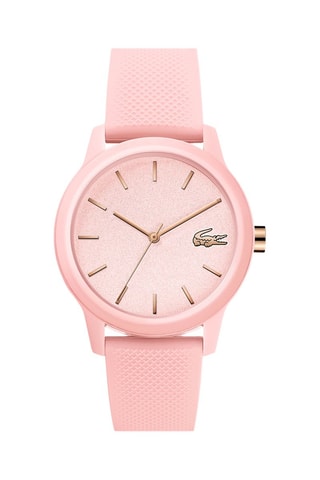 Montre à quartz en silicone - Rose