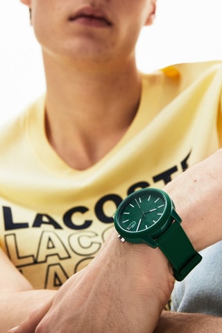 Montre à quartz en silicone - Vert
