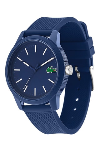 Montre à quartz en silicone - Bleu marine