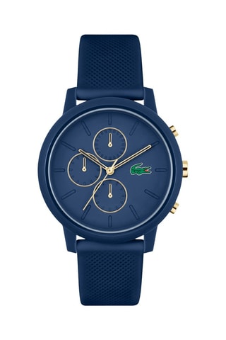 Montre à quartz en silicone - Bleu foncé