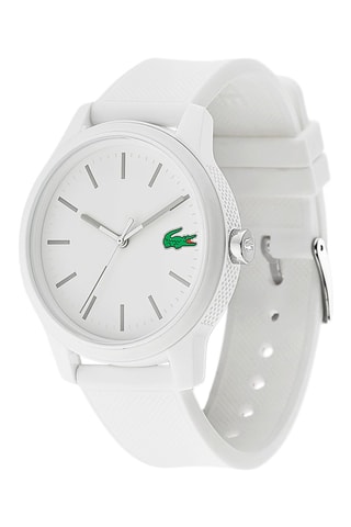 Montre à quartz en silicone - Blanc