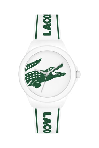 Montre à quartz en silicone - Blanc