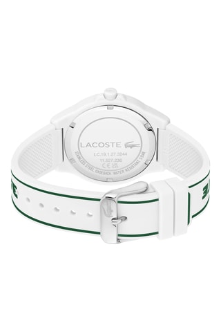 Montre à quartz en silicone - Blanc