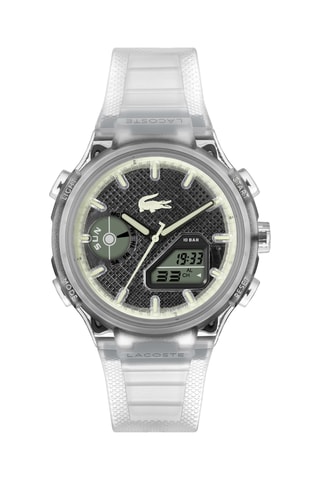 Montre à quartz en silicone - Blanc - Chronomètre