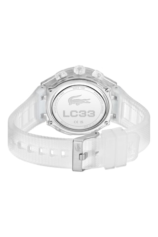 Montre à quartz en silicone - Blanc - Chronomètre