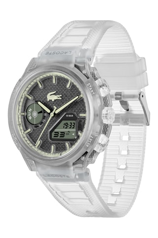 Montre à quartz en silicone - Blanc - Chronomètre