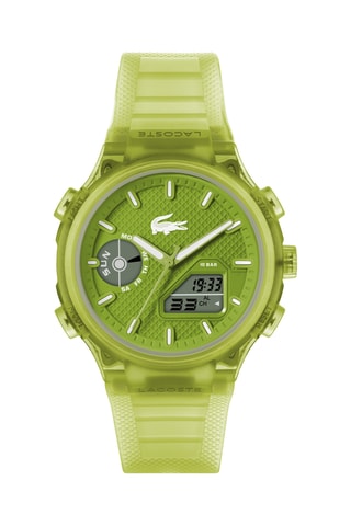 Montre à quartz en silicone - Vert
