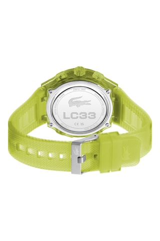 Montre à quartz en silicone - Vert