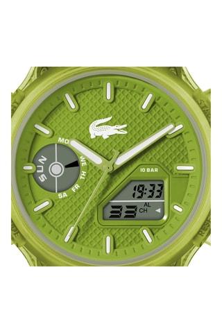 Montre à quartz en silicone - Vert