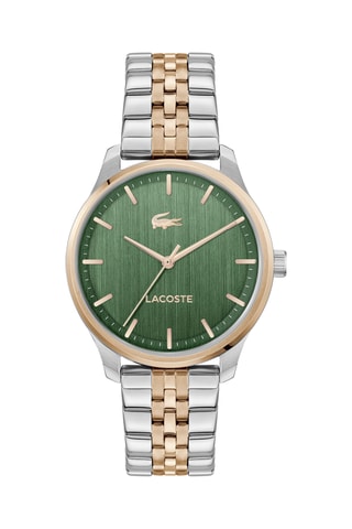 Montre à quartz en acier - Doré et argenté