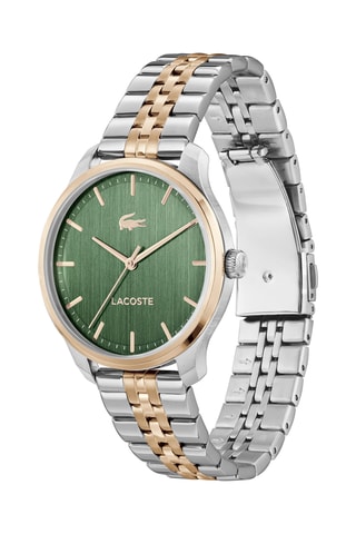 Montre à quartz en acier - Doré et argenté