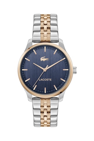 Montre à quartz en acier - Argenté et doré