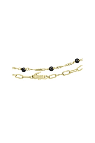 Bracelet - Plaqué or jaune et pierres naturelles