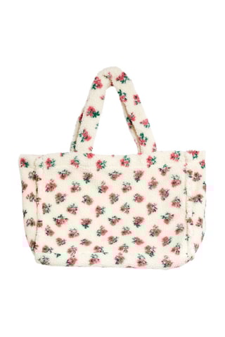 Borsa a mano Willan - Ecrù e verde scuro