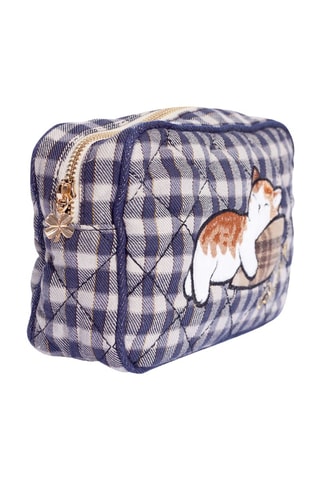 Etui Beloved - Marineblauw en Wit